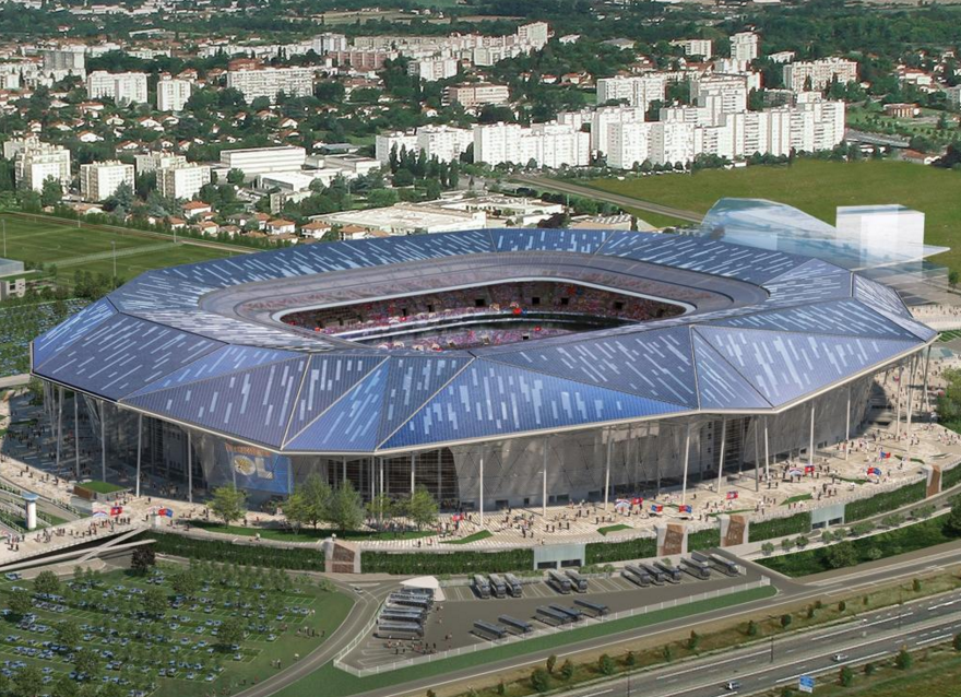 Découvrez le nouveau stade de Lyon